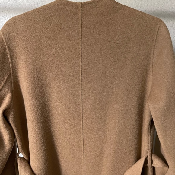 Frame Bell Wool Cashmere Double Face Coat Size S - Picture 10 of 12